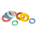 Colored O Ring Silicone Rubber Seal Ring Reusable Vibrating Ring